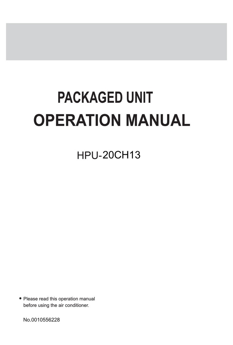 Haier HPU-20CH13 User manual