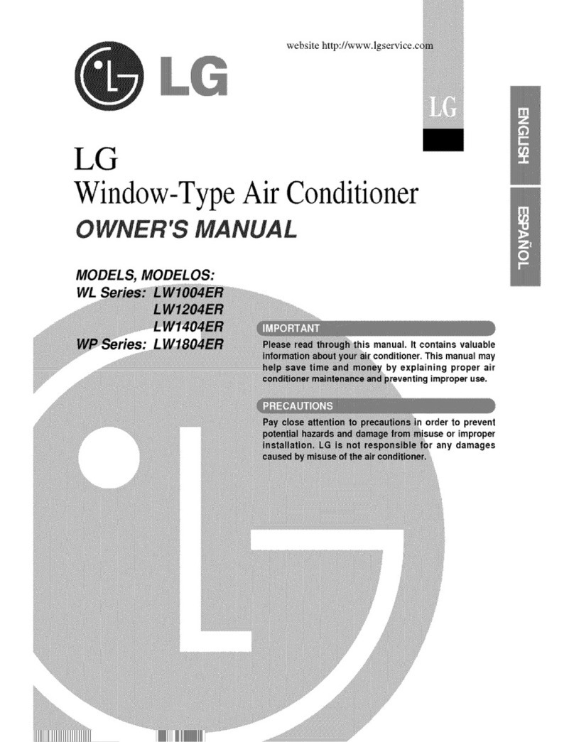 LG LW1804ER User manual