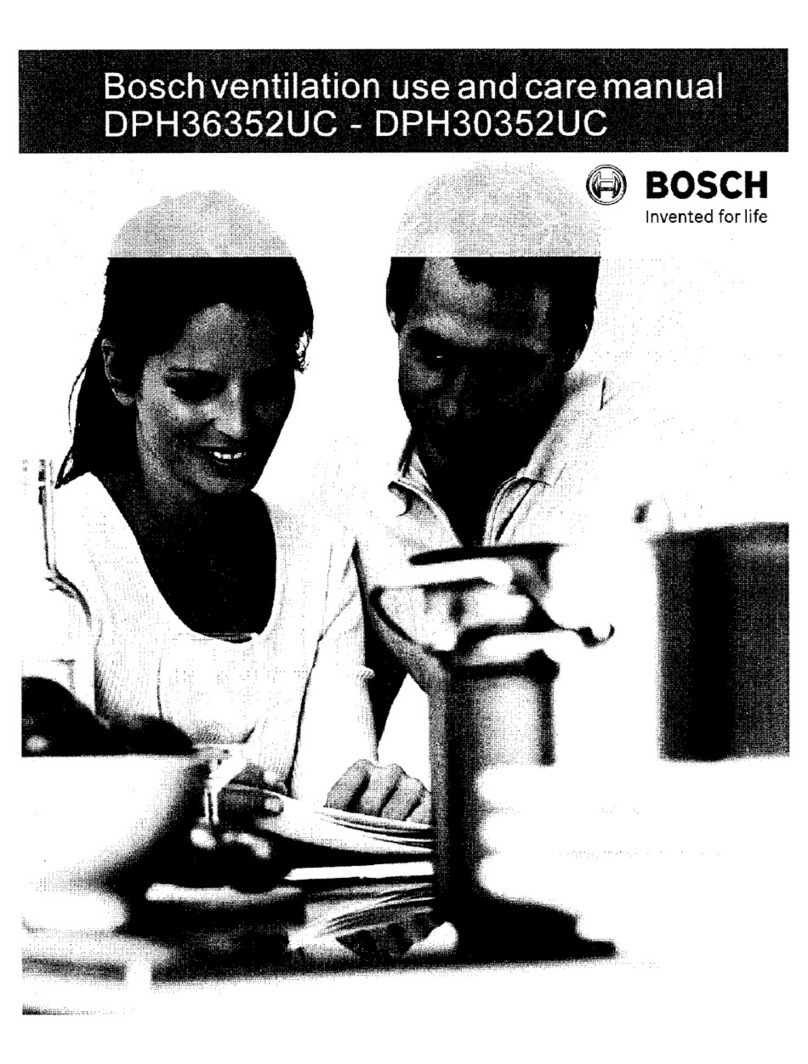 Bosch DPH36352UC User manual Bosch DPH36352UC User manual