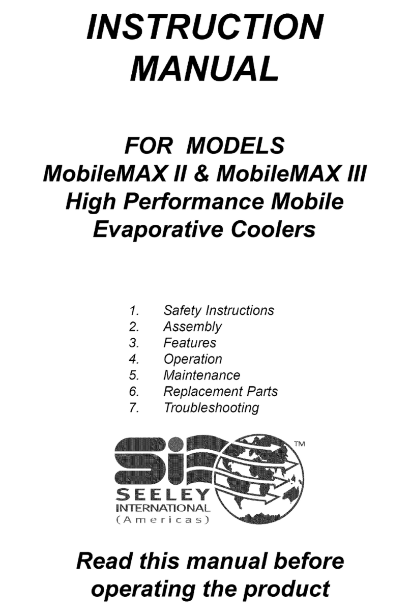 Breezair MobileMAX III instruction manual