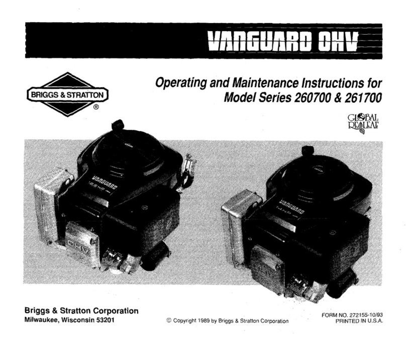 Briggs & Stratton 260700 Manual