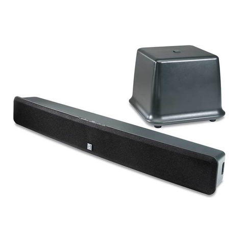 Boston Acoustics TVee Model Two owner's manual