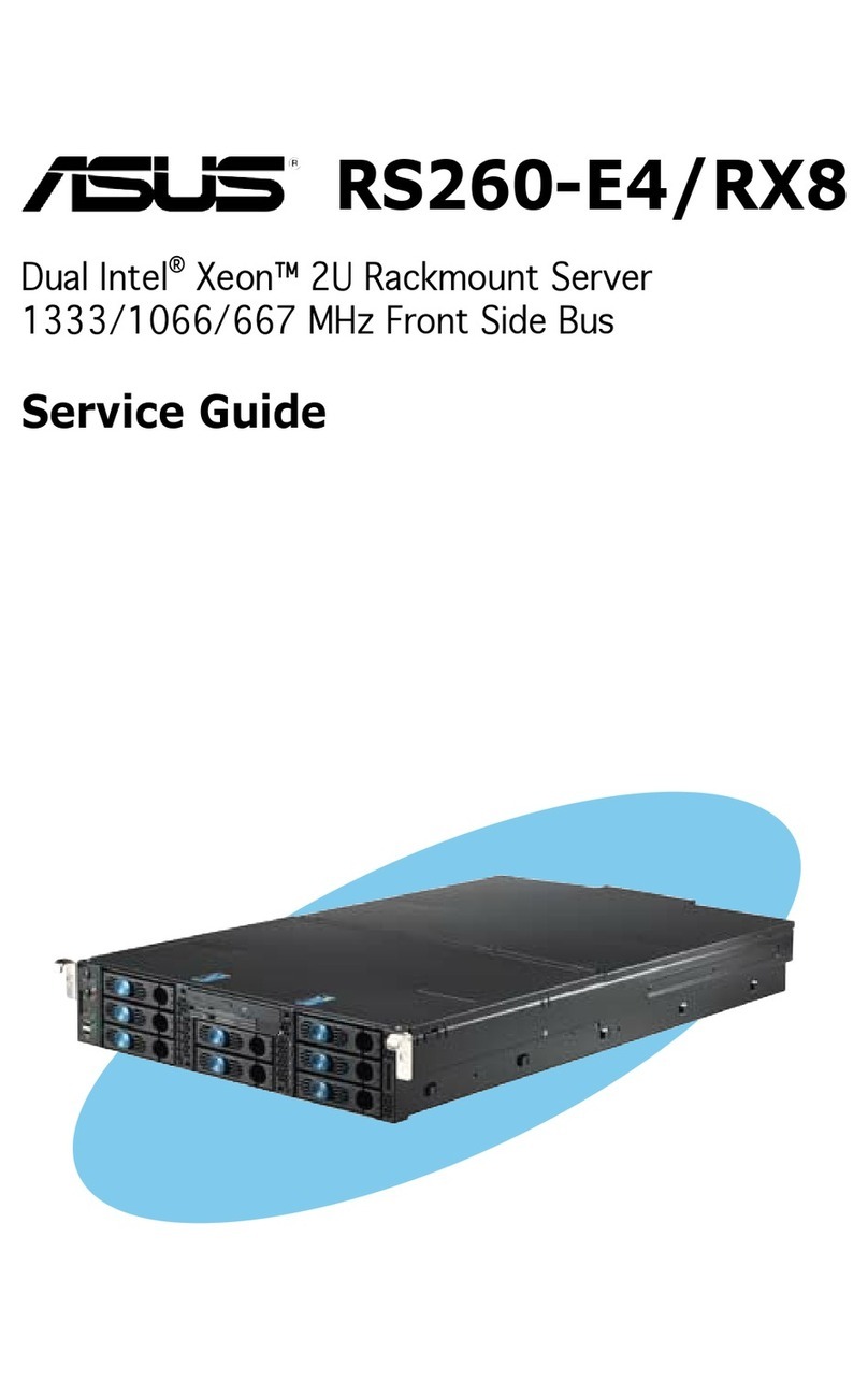 Asus RS260-E4 RX8 User manual