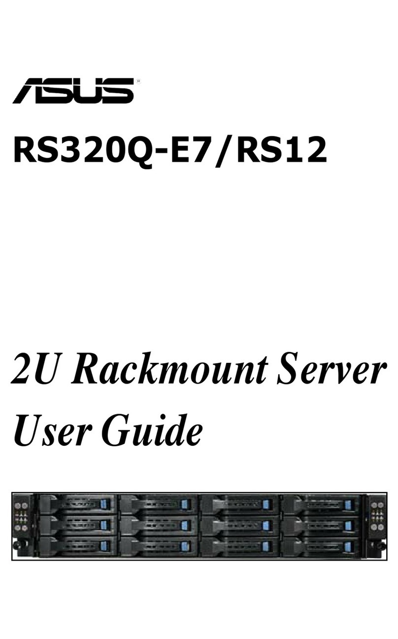 Asus RS320Q-E7 RS12 User manual