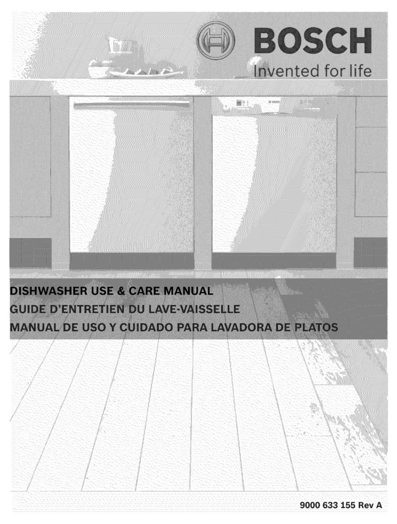 Bosch SHX68R52UC/63 User manual