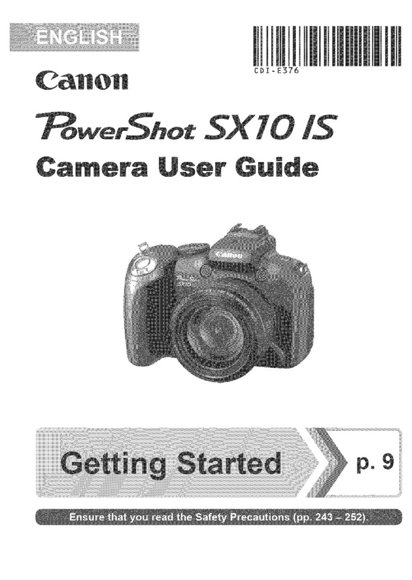 Canon PowerShot SX10 IS User manual