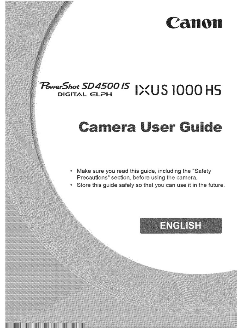 Canon POWERSHOT SD4500 IS User manual