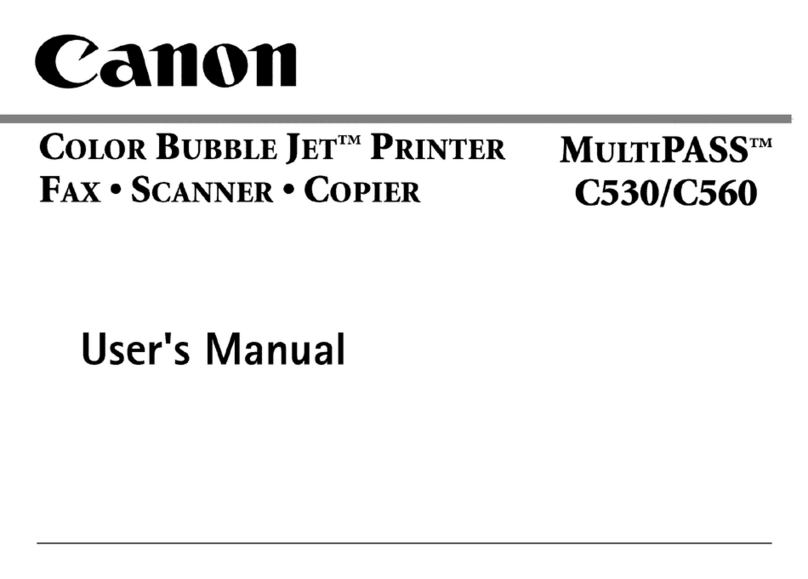 Canon MultiPASS C530 user manual