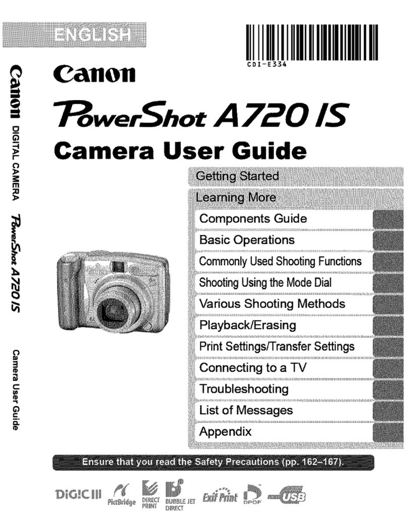 Canon PowerShot A720 IS user guide