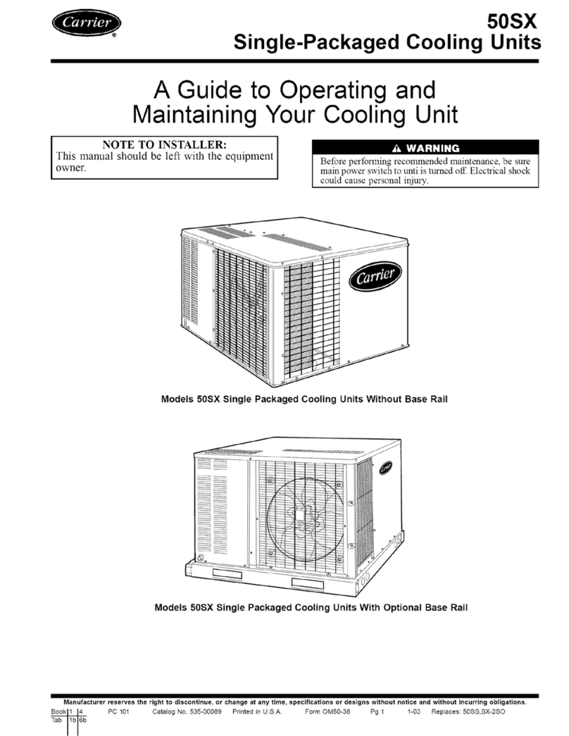Carrier 50SX Guide Assembly Instructions