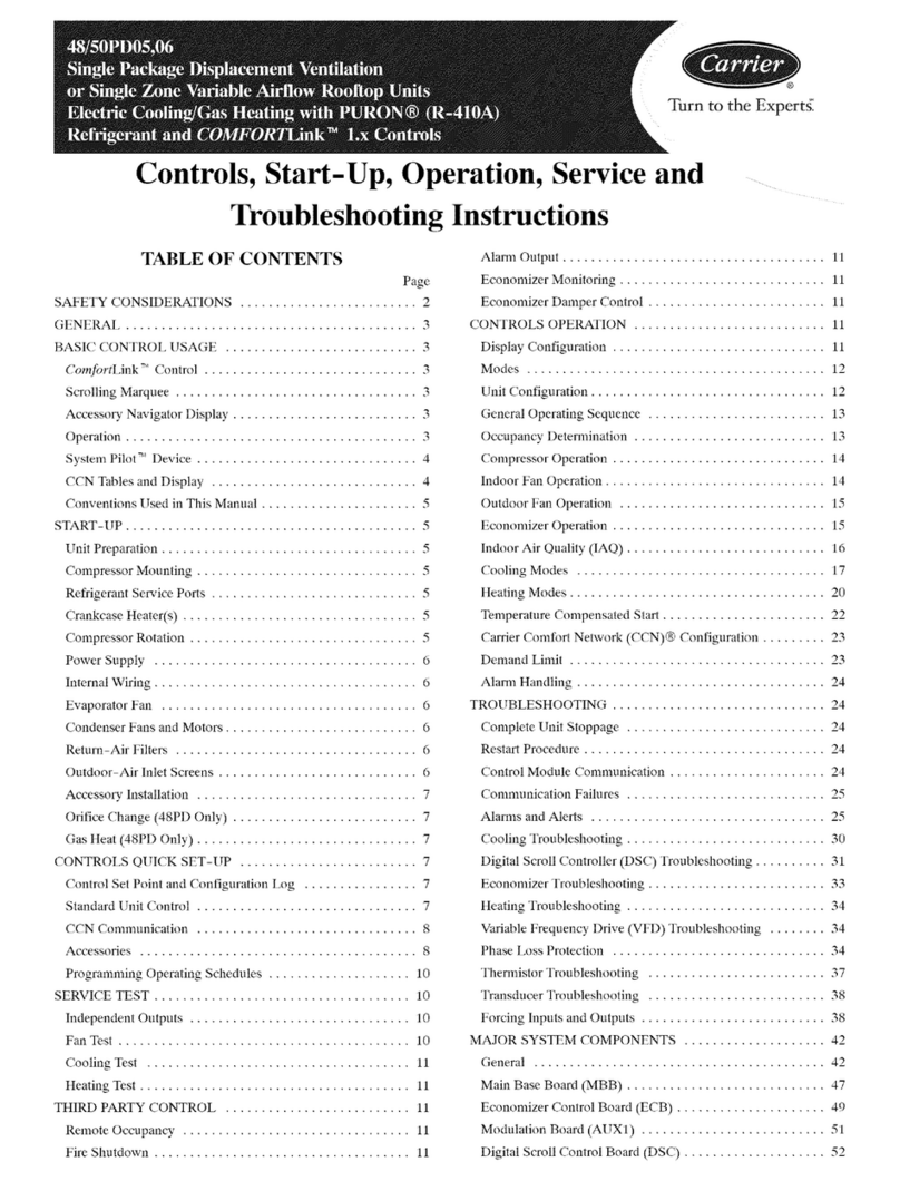 Carrier 50PD05 Training manual