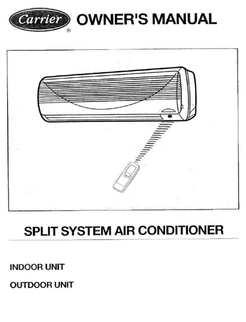 Carrier 38BK-009 User manual