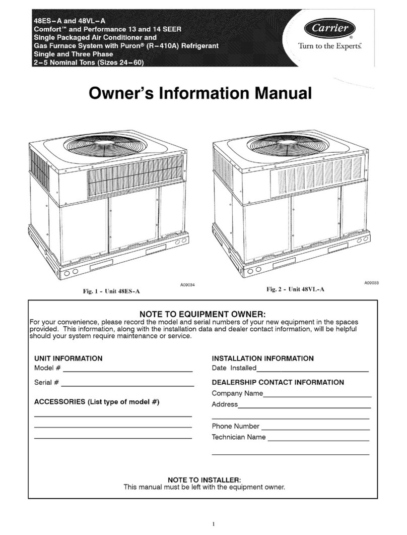 Carrier 48ES-A36 Instruction Manual