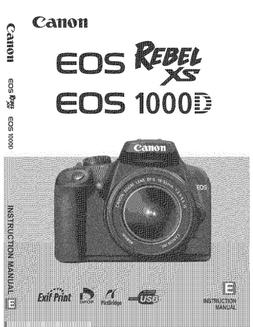 Canon EOS REBEL XS User manual Canon EOS REBEL XS User manual