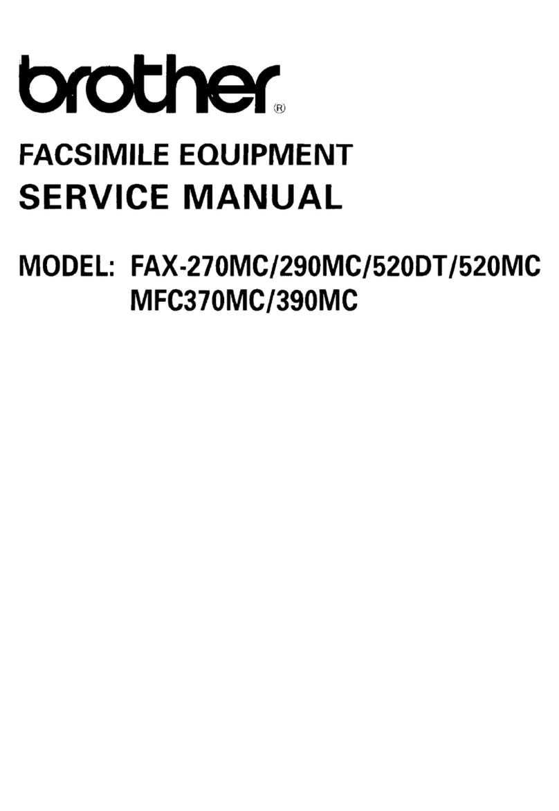 Brother MFC-370MC Service manual