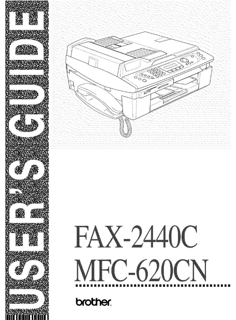 Brother FAX-2440C User manual
