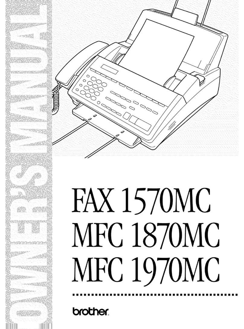 Brother FAX 1570MC owner's manual