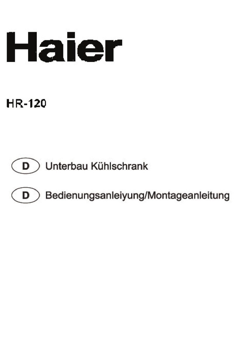 Haier HR-120 Bedienungsanleitung