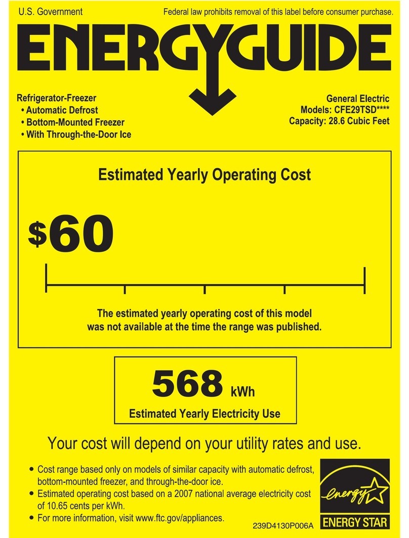 GE Cafe ENERGY STAR CFE29TSDSS Assembly instructions