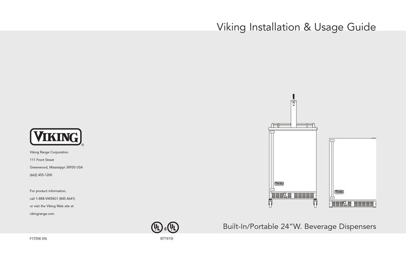 Viking VUBD140TRSS User manual Viking VUBD140TRSS User manual