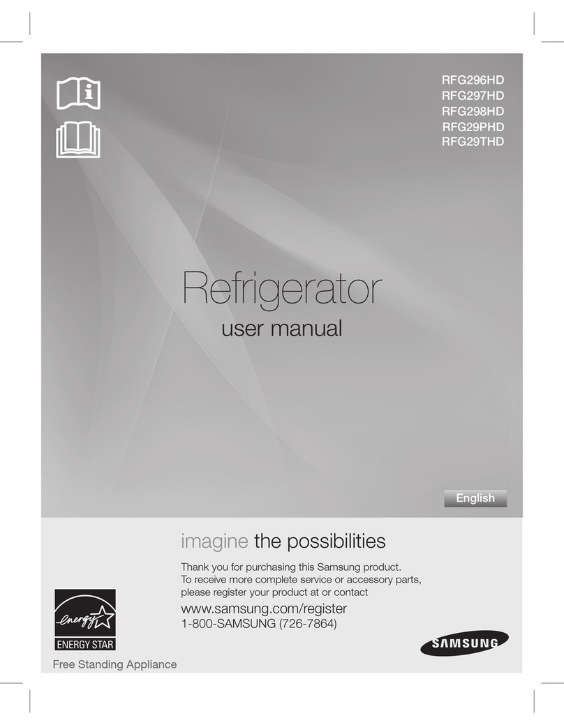 Samsung RFG29THDPN User manual Samsung RFG29THDPN User manual