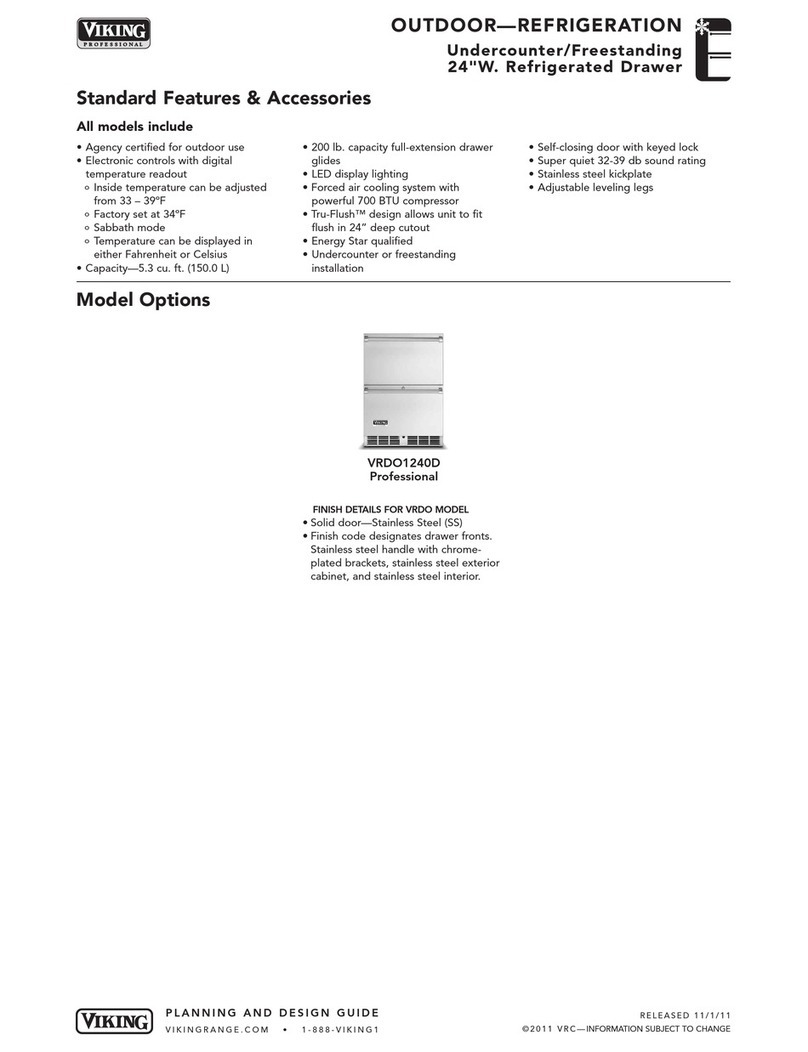 Viking VRDO1240DSS User manual Viking VRDO1240DSS User manual