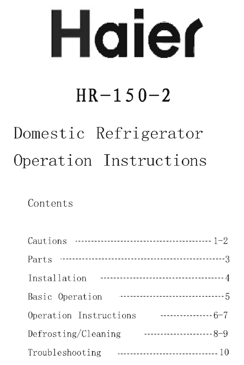 Haier HR-150-2 User manual