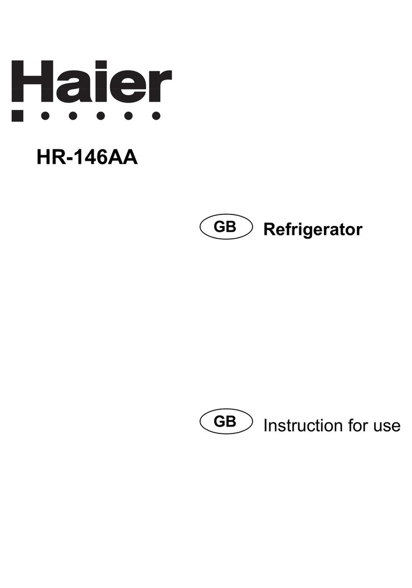Haier HR-146AA User manual