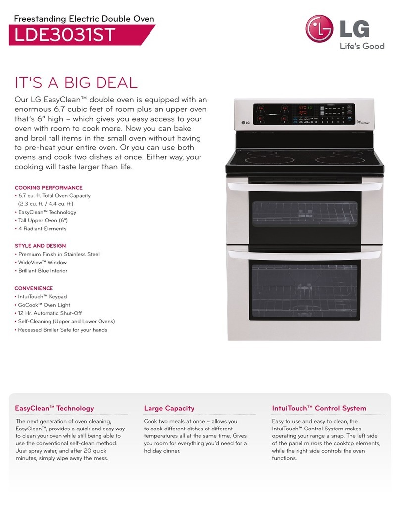 LG LDE3031ST User manual