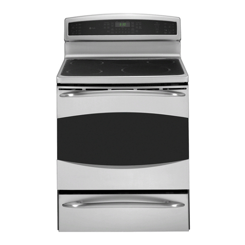 GE PHB925 - Profile 30 in. Induction Ran User manual