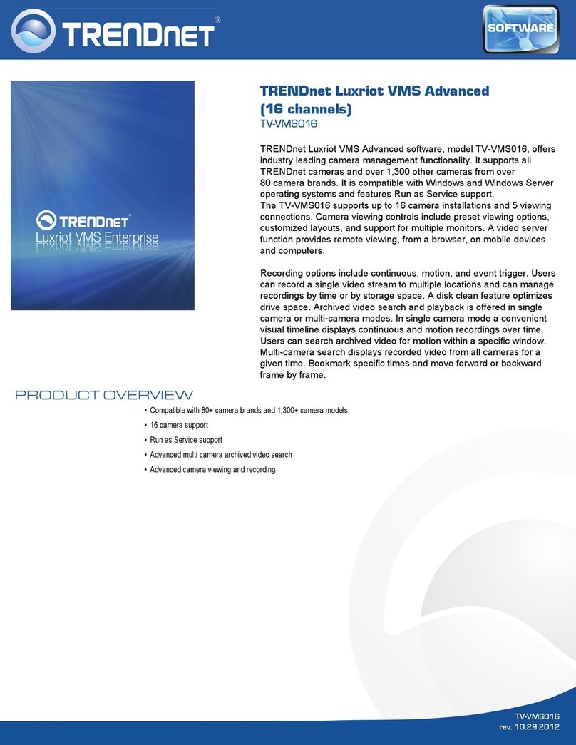 TRENDnet TV-VMS016 datasheet