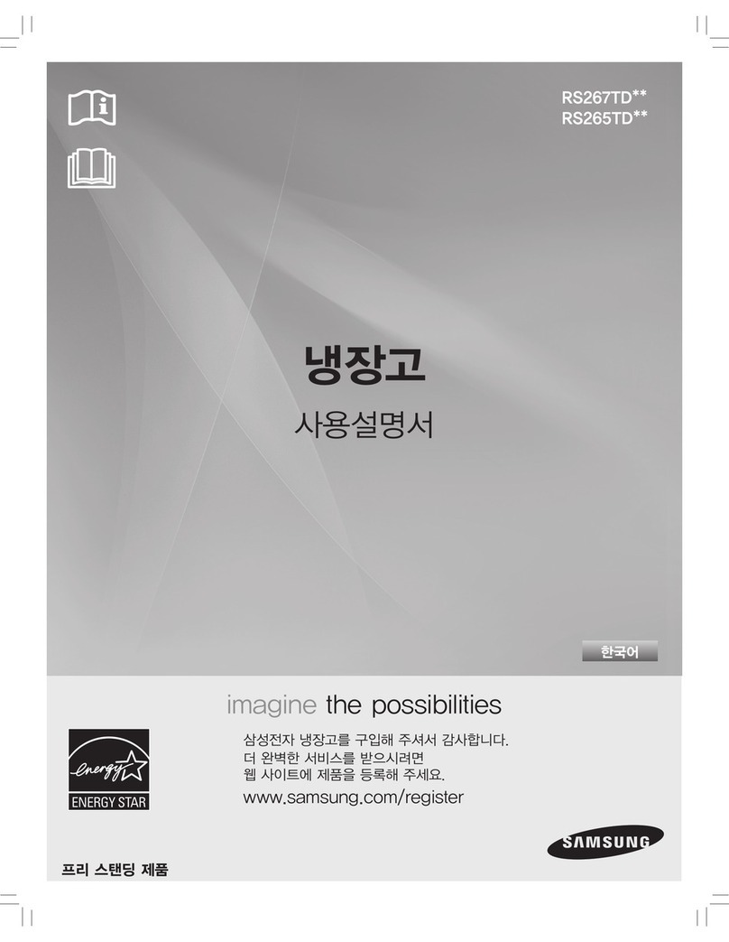 Samsung RS265TDBP User manual