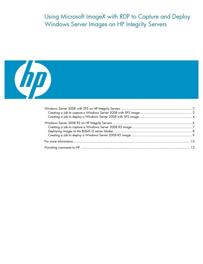 HP Integrity rx2800 - i2 Software guide