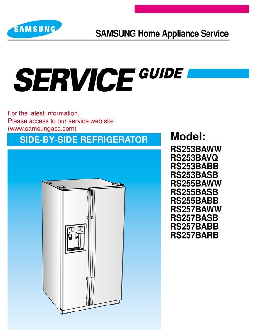 Samsung RS257BABB Service guide