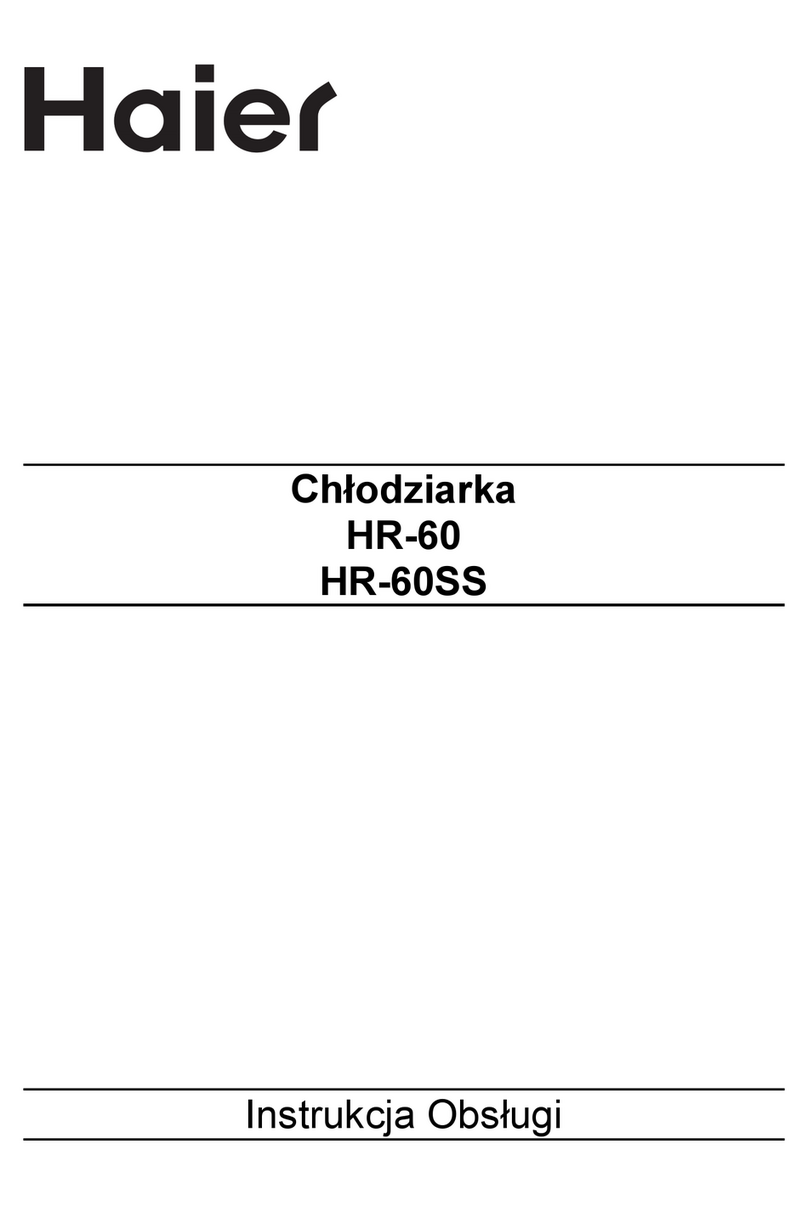 Haier HR-60SS Reference guide
