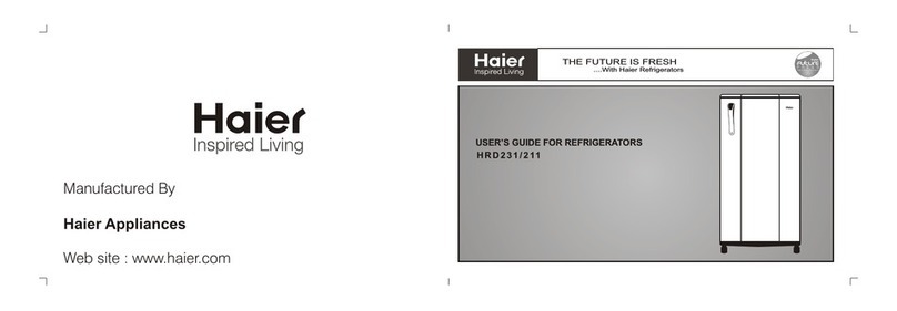 Haier HRD-211 user manual