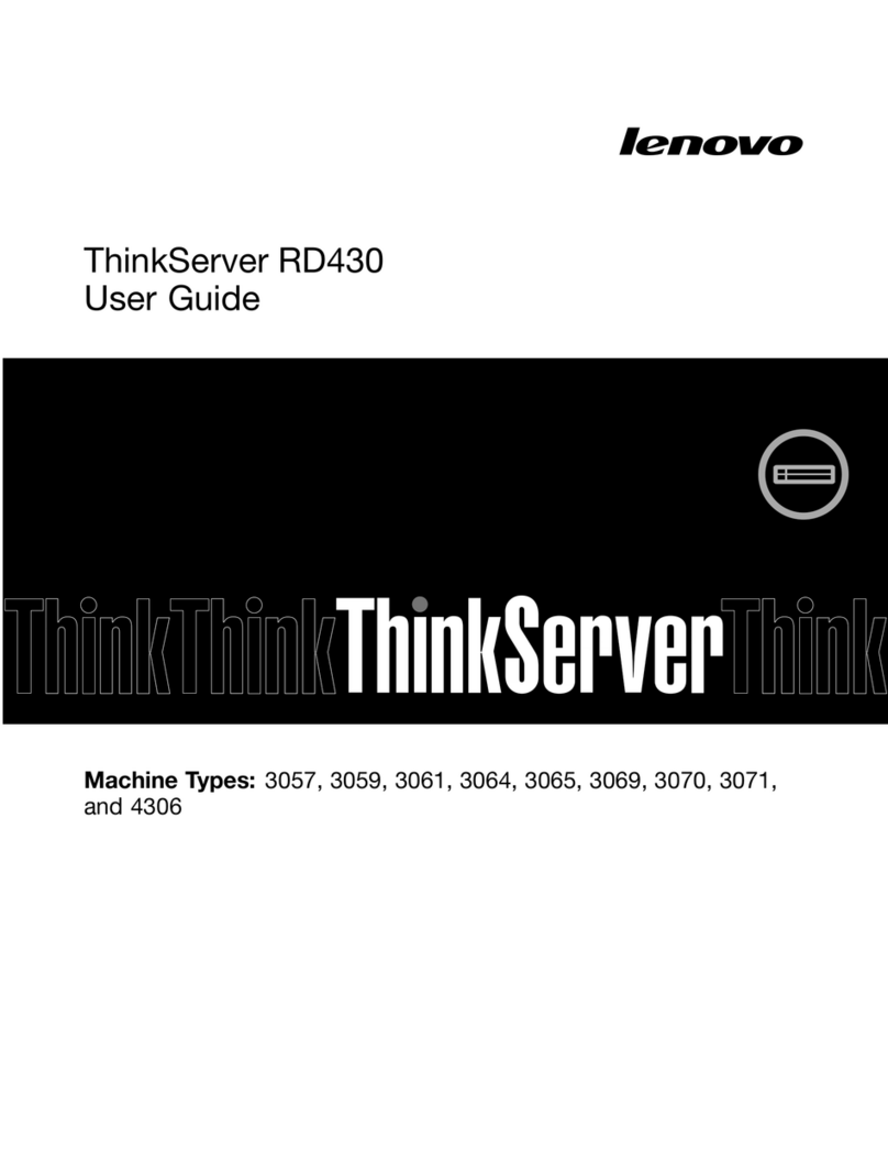 Lenovo ThinkServer RD430 User manual