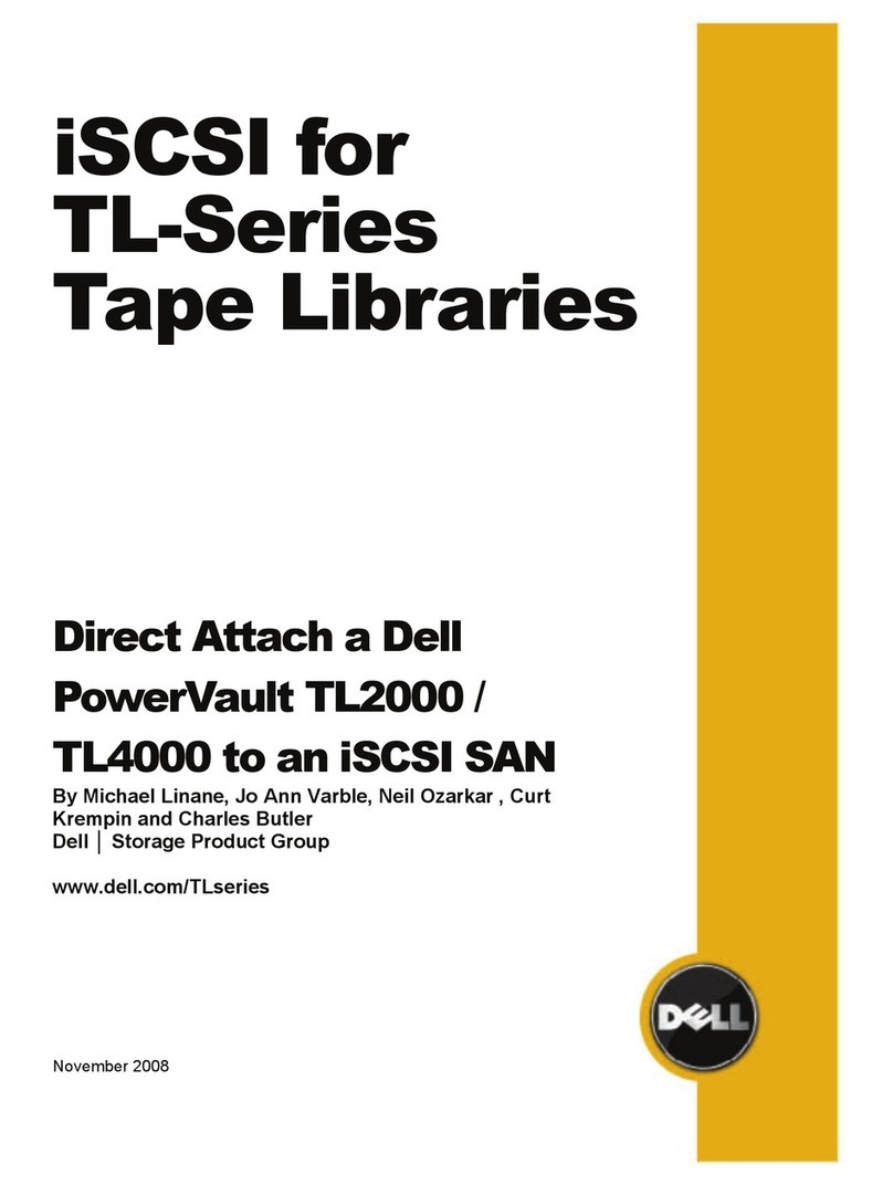 Dell PowerVault TL2000 User manual
