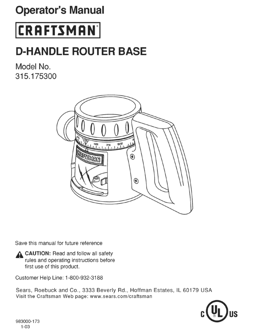 Craftsman 315.175300 Operator's manual