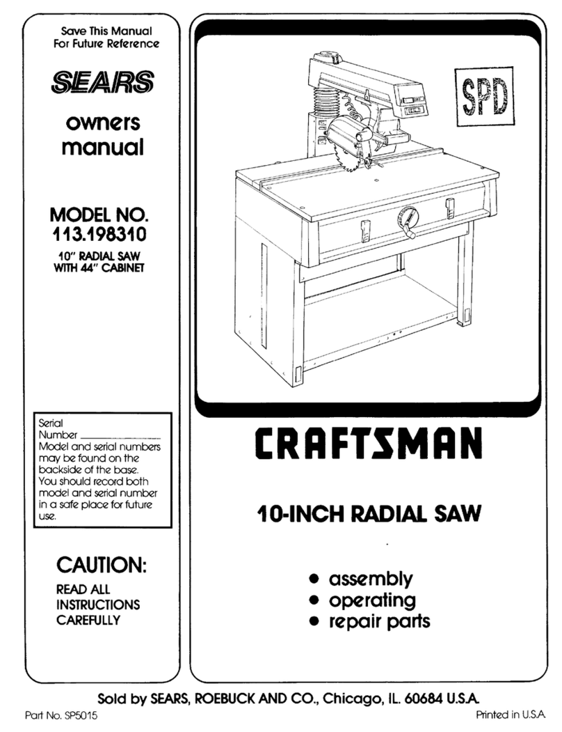 Craftsman 113.198310 User manual