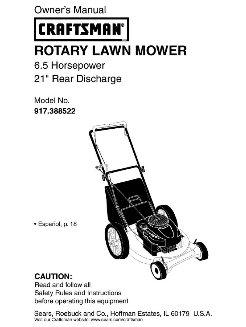 Craftsman 917.388522 User manual
