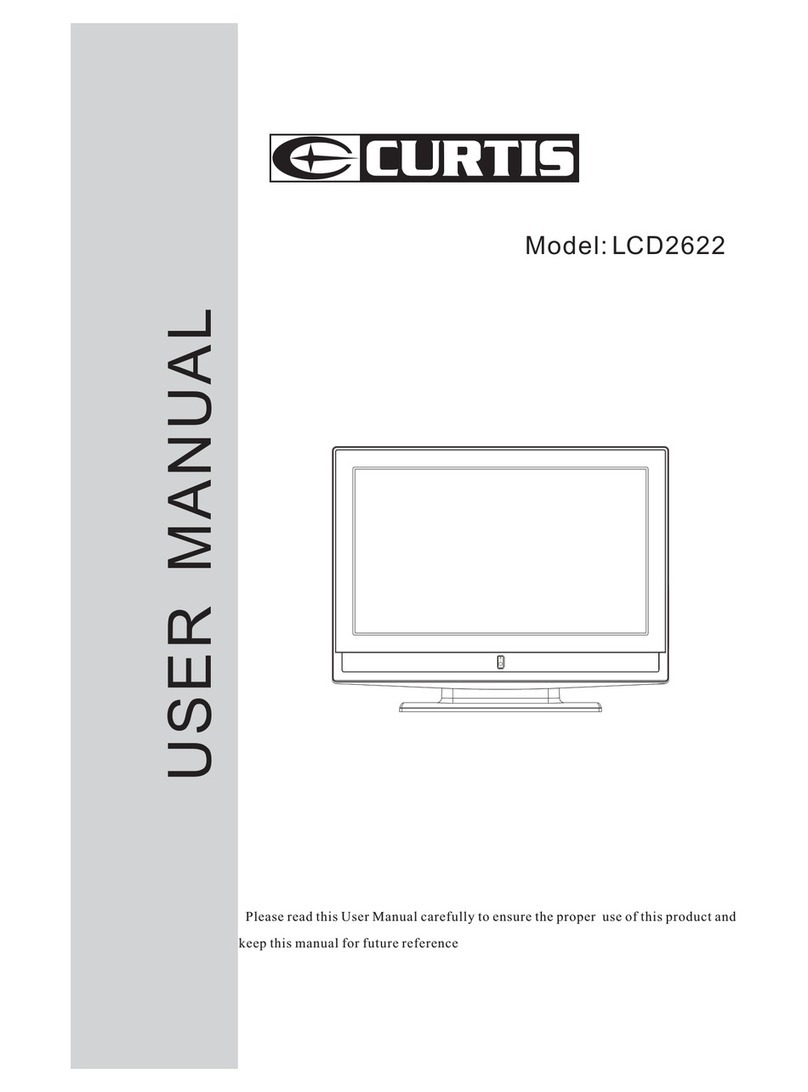 Curtis LCD2622 User manual