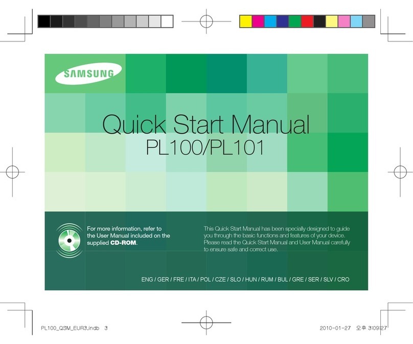 Samsung VLUU PL100 Instruction manual