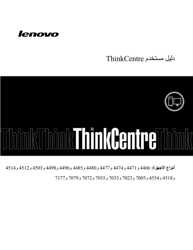 Lenovo ThinkCentre M91 User manual