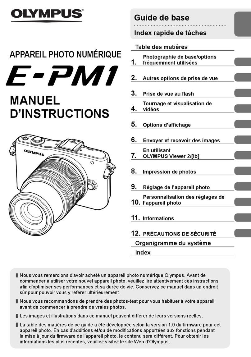 Olympus E-PM1 Mounting instructions