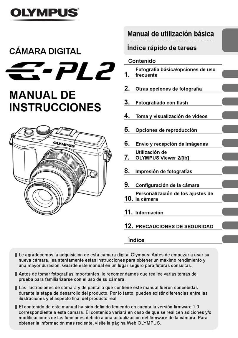 Olympus E-PL2 Setup guide