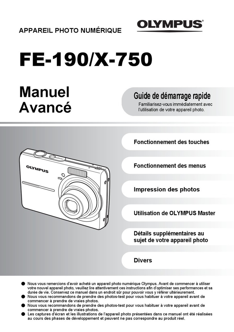Olympus FE 190 - 6MP Digital Camera Configuration guide