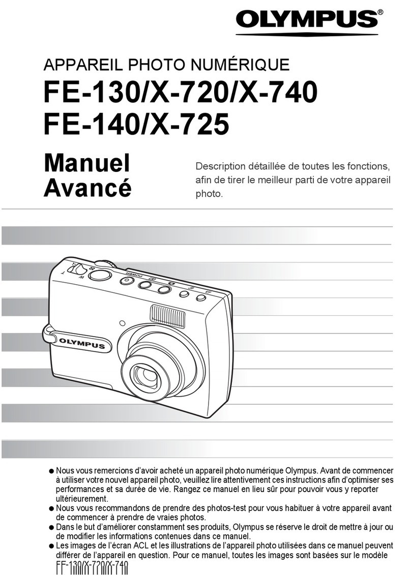 Olympus FE 130 - 5.1MP Digital Camera Configuration guide