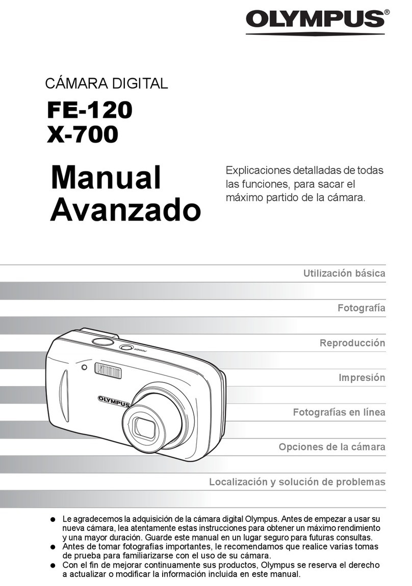 Olympus FE 120 - Digital Camera - 6.0 Megapixel User manual