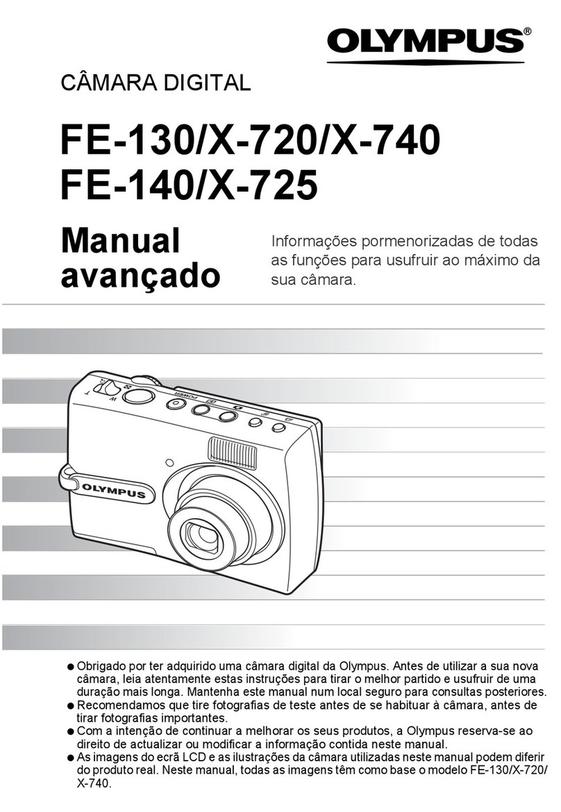 Olympus FE 130 - 5.1MP Digital Camera User manual